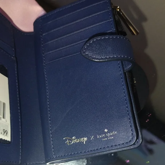 Kate Spade x Disney Blue Wallet - Picture 9 of 13